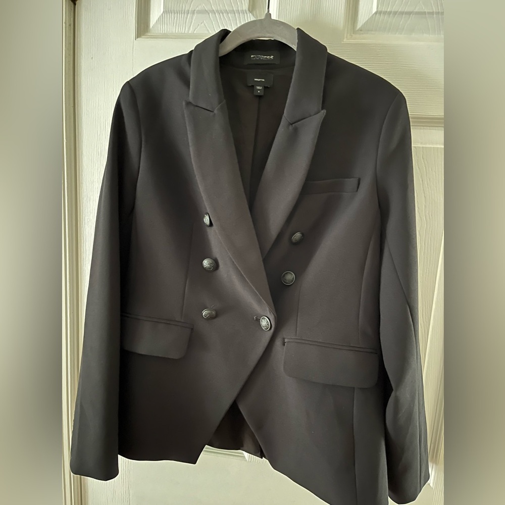 Express Tuxedo style black blazer size S